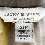 Lucky Brand Pink & Yellow Striped Button-Up Short Sleeve Casual Top Size Small Photo 2