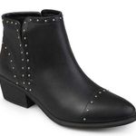 DSW Black Studded Booties Photo 0