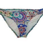 NEW Sunsets Mambo Unforgettable Swim Bikini Bottom Full Coverage Boho XL White Photo 0