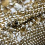 CAbi Phoebe metallic tweed blazer jacket women’s size medium Photo 9