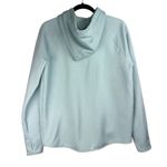 Under Armour  Womens Storm UA Logo Pullover Hoodie Sz Large Light Blue Fleece Photo 2