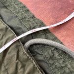 TNA Olive Hooded Drawstring Parka Jacket Size XXS Photo 8