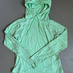 Under Armour  Mint Green Hooded Long Sleeve Top Photo 0