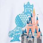 Women's Zip embroidered Hoodie - Walt Disney World Park Icons Size Large Photo 3