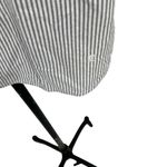 Everlane The Oxford Shirt Dress Striped White & Grey Button Down Size Small Photo 11