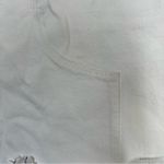 Sandy Liang  White Tams Frayed Denim Mini Skirt Photo 8