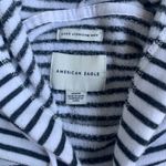 American Eagle Striped Crop Hoodie Photo 3