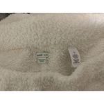 Aerie Sherpa Fuzzy Wide Leg White Lounge Pants Size XL Photo 2