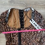 I am gia NEW I.AM.GIA Long Sleeve Chelsea Leopard Corset Top Medium Photo 8