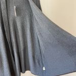 Retrology Sz 1X Black Stretch Open Cardigan Sweater Long Sleeves Gray Photo 2