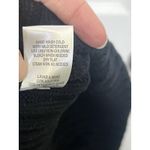 Studio One New York Woman’s Size L Black Tan Cable Knit Sweater Dress Cow Neck Size L Photo 5