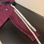 PINK - Victoria's Secret Sequinned Pink Victoria’s Secret full zip jacket, faux fur lined hood, graphic M Photo 11
