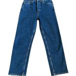 RE/DONE  70s Stove Pipe Jeans Ultra High Rise Size 28 Womens Straight Blue Photo 0