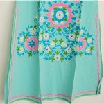 NEW Debbie Katz Taliah Maxi Tunic Dress cover up LARGE SEA Blue Photo 10