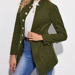 SheIn Green coat XS Photo 2