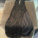 Women’s Black MermaidFit Sequins Party Prom Formal Dress LaceUp Back Size 2 Photo 10