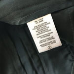 Michael Kors MK Womens Gold Zip Front Pockets Black Ankle Zip Pants Size 4 Work Photo 2