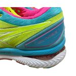 ASICS Women’s Gel Nimbus 22 Neon Yellow Pink And Blue Sneakers 8.5 Photo 6