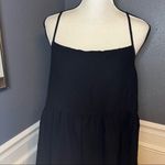 For Days Tiered Cami Dress Black Size XXL Photo 4
