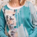 Anthropologie Lauren c Walcott llama sweater xs Photo 11