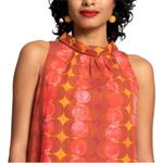 Frances Valentine Carlyle Mockneck Sleeveless Maxi Dress Vintage Style Pink Size M Photo 2