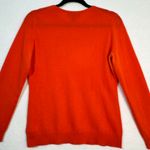 Charter Club  Luxury Orange Soft Cashmere Classic Fit Crewneck Sweater Size Small Photo 3