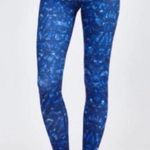 Alo Yoga  Airbrush Legging Blue Kaleidoscope Print size small Photo 0