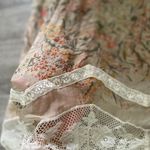 Johnny Was - 4Love and Liberty Sz S Sheer Lacy Silk Dress Photo 2