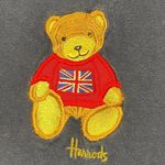 Vintage 90s HARRODS Knightsbridge Teddy Bear T Photo 3