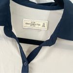 Abercrombie & Fitch Abercrombie shirt white navy blue Photo 1