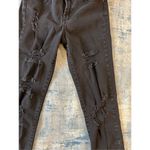 Cotton On Black Distressed Skinny Jeans Size 6 Photo 5