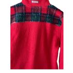 Vineyard Vines Apres Tartan Supershep Shep Shirt Fleece Red Sherpa Size Medium Photo 7