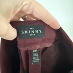 White House | Black Market Skinny Boot Pant in Burgundy Size 10P Photo 5