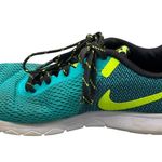 Nike Flex Experience RN5 teal and lime running shoes Photo 2