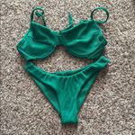San Lorenzo Green Bikini Swim Set Photo 2