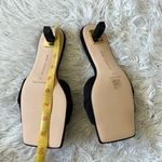 Good American New Women’s black Terry Kitten heels Sandals size 7 Photo 11