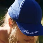 Free People Movement Warm Up Baseball Cap - Cobalt Blue Hat adjustable back Photo 0