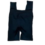 Years Of Ours Ribbed Leggings Women’s Size Small Black High Waist Knit Pull Photo 8