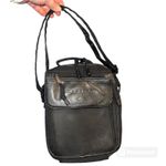 Kenneth Cole Reaction Unisex Shoulder Bag Black Top Handle with Lots of Pockets Photo 3