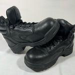 TIMBERLAND PRO TITIAN WOMEN WORK BOOT STEEL TOE SAFETY LEATHER 7W BLACK NEW Size undefined Photo 0