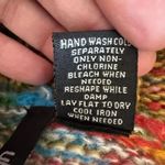 Ultra Flirt Turtleneck Knit Sweater Dress Front Pockets Colorful Vibrant Sz 1X Photo 8