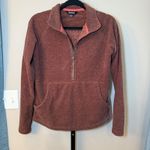Sherpa Adventure Gear Rolpa Half Zip Pullover Fleece Maroon Burgundy Size Small Red Photo 0