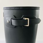 Hunter Original Tall Black Buckle Strap Rain Boots - US 10 Photo 4