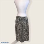 Rachel Rachel Roy Womens Skirt Size 10 Zebra Print Midi Flared ALine NWT Tan Photo 1