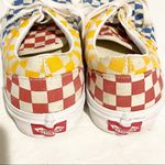 Vans OTW Womens 7.5 Primary Checker Blue Yellow Low Top Lace Shoes Sneakers Photo 4