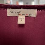 Bebop Wine Colored Velvet Dress Photo 2