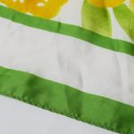 Vintage 70s Avon Burst of Spring Floral Scarf Wraps Green Photo 4