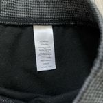 Talbots Ponte Knit Pull On Zip Hem Pants | Grey Houndstooth | Large Photo 8