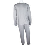 AnyBody Brushed Jersey Petite Message Sleep Set Pebble 'Dreaming' Small Petite Gray Photo 7