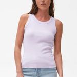 Michael Stars NEW  Paloma Tank Blouse Lilac Large‎ Photo 0